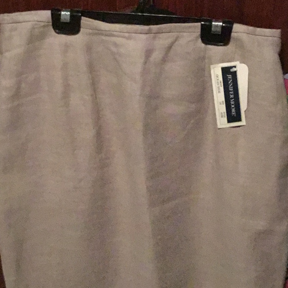 NEW JENNIFER MOORE WOMENS SIZE 14 line SKIRT vintage